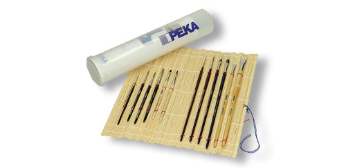 Assortiment de pinceaux fins