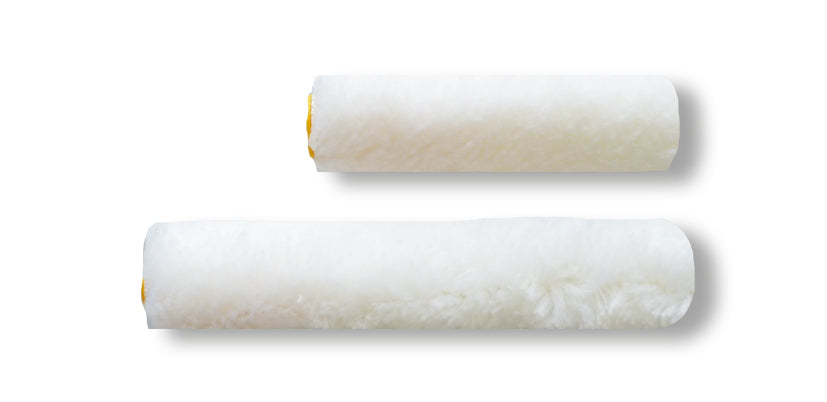 Rouleaux complets perlon, blanc