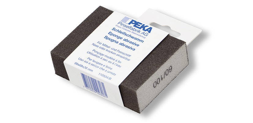 Eponges abrasives moyen/gros 98x68x26 mm / mittel / grob