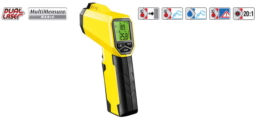 Appareil de mesure IR point de condensation BP25 82x58x168 mm