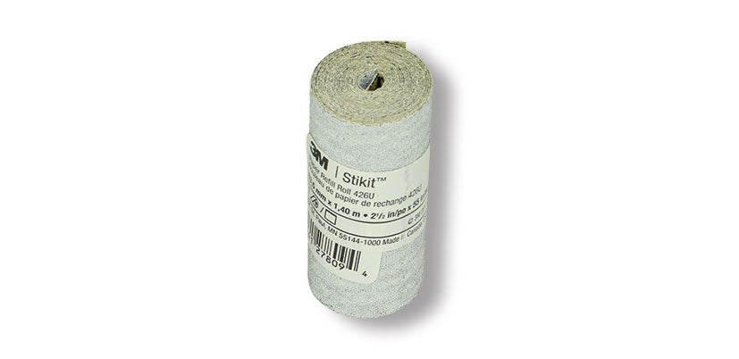 Schleifpapier Stikit 63 mm breit, Serie 120203