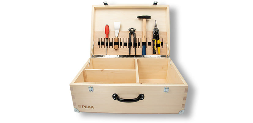 Boîte à outils en bois, vide 230-590