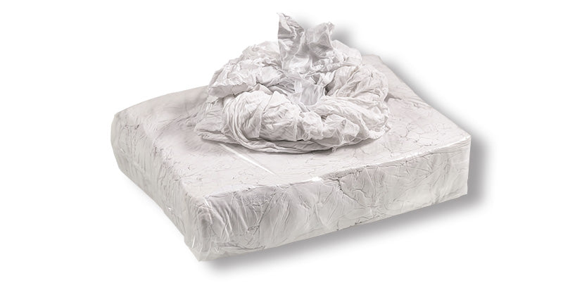 Chiffons de nettoyage en tricot blanc (1 pac = 5 kg) 5 kg