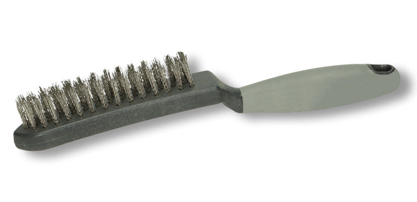 Brosses métalliques V2A inox. 3-reihig