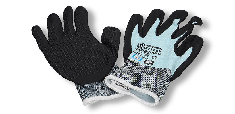 Gants de travail polyamide/PU Gr. 9/L-XL 9/L