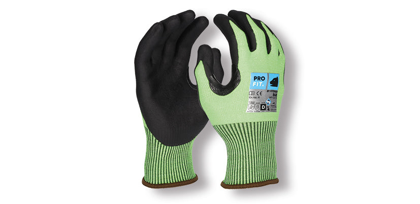 Gants de travail polyamide/PU Gr. 9/L-XL 9/L