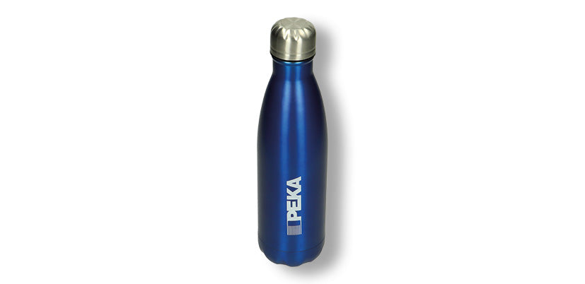 PEKA Thermoflasche blau matt