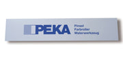 Forex Blende "PEKA + Bez. dt." B100, H20.5 cm