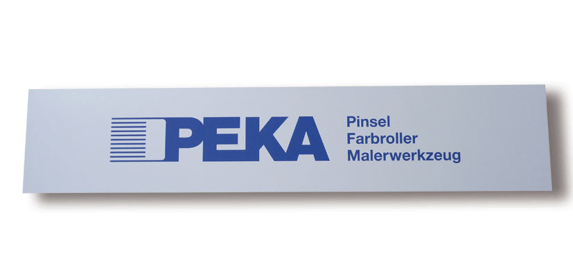 Forex Blende "PEKA + Bez. dt." B100, H20.5 cm