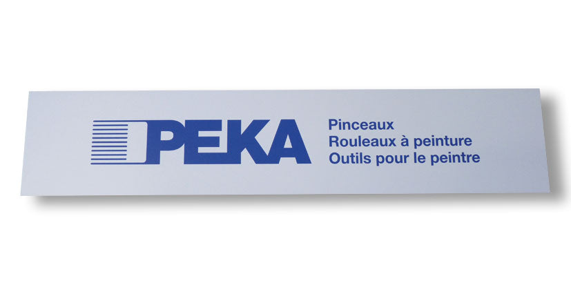 Forex Blende "PEKA + Bez. fr." B100, H20.5 cm