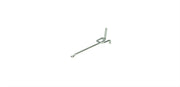 Einfachhaken für Metallochw.  80mm