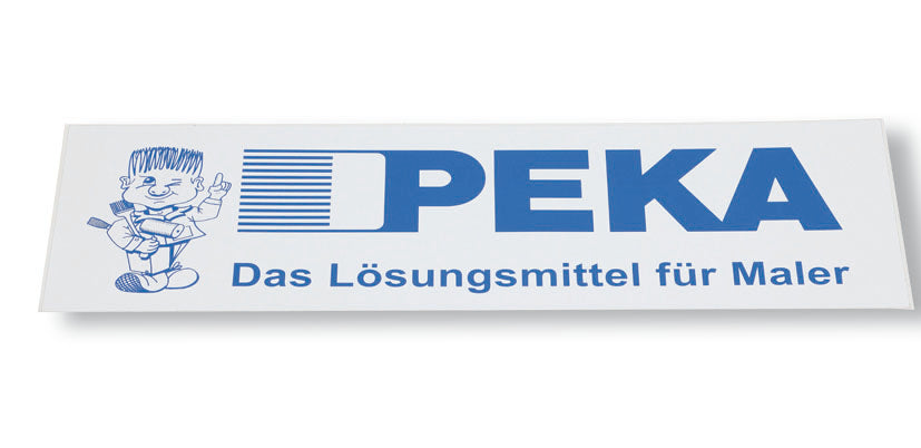 PEKA-Kleber 33x10,5cm Das Lösungsmittel